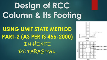 Design of Column | footing | Part 2 | Hindi