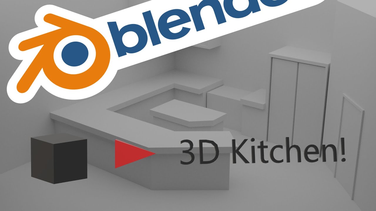 How to make a Kitchen in Blender 2.9 (part 1)