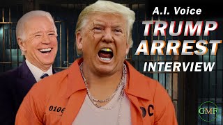 Donald Trump indictment Interview with Joe Biden AI VOICE Resimi