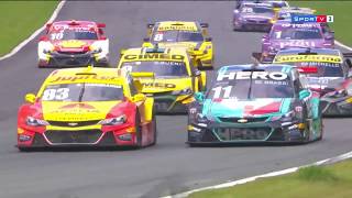 Stock Car Brasil 2018. Race 2 Autódromo Internacional de Curitiba. Final Laps screenshot 2