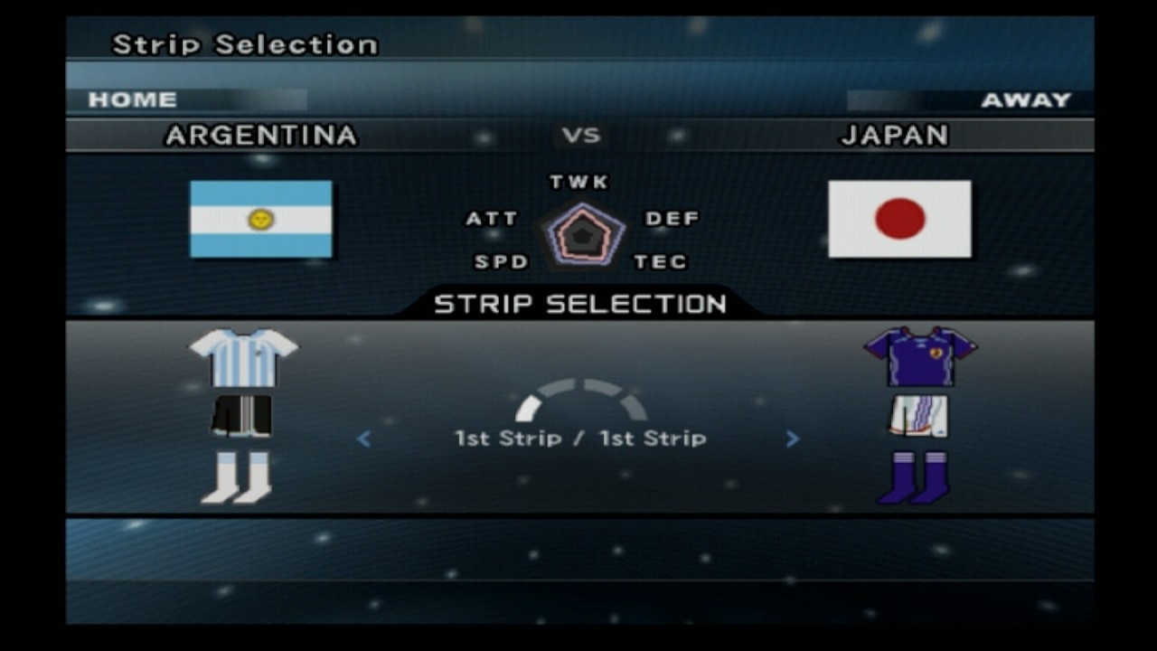 Winning Eleven Argentina vs Japan