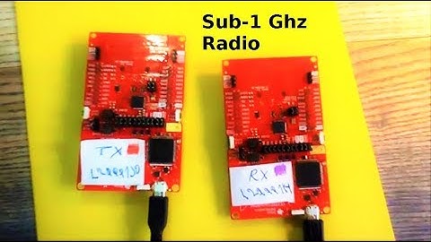 Texas Instruments CC1310 LaunchPad - Talk to the Radio with SmartRF Studio