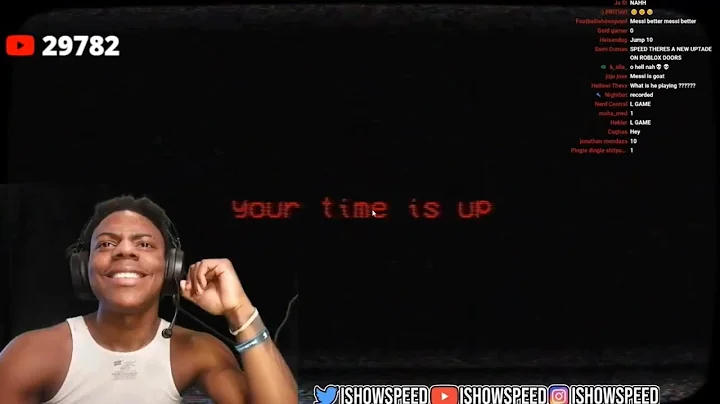 IShowSpeed Plays a HORROR GAME | THREAT | Wait Till the End 😂|