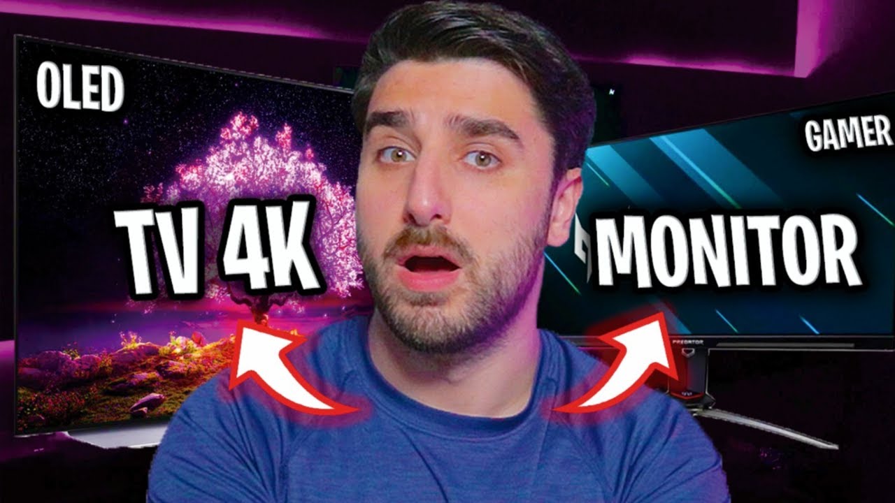 Qual é MELHOR? TV 4K ou MONITOR para PLAYSTATION 5? YouTube
