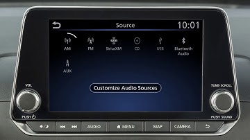 2021 Nissan Altima - Audio System with Navigation (if so equipped)