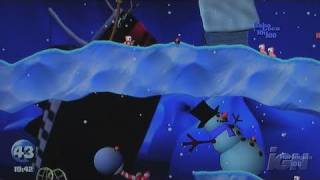 Worms Xbox Live Gameplay - Dead Cold (Off-Screen)