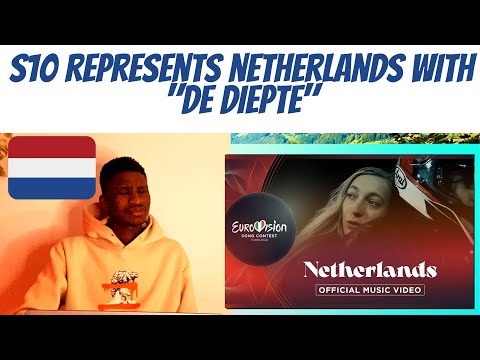 REACTION TO Netherlands' ?? EUROVISION 2022 SONG | S10 - De Diepte OFFICIAL MUSIC VIDEO
