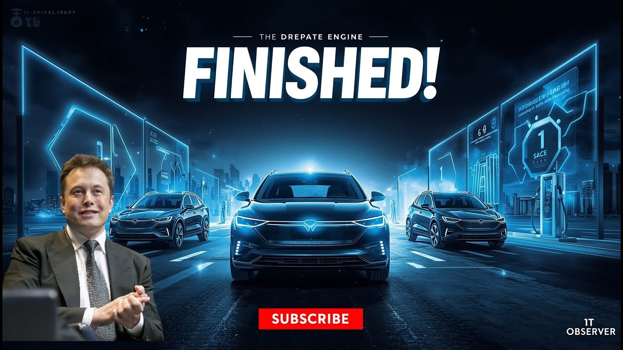 Just 5 Minutes Ago: BYD CEO Drops a Bombshell With New Hydrogen Engine— EVs Are FINISHED!