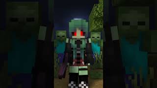 Zombie Girl Revenge   minecraft animation #shorts @PalanEnder8D@zombiesanXD