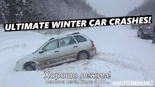 The ULTIMATE Winter Car Crash COMPILATION #1 - [2016]