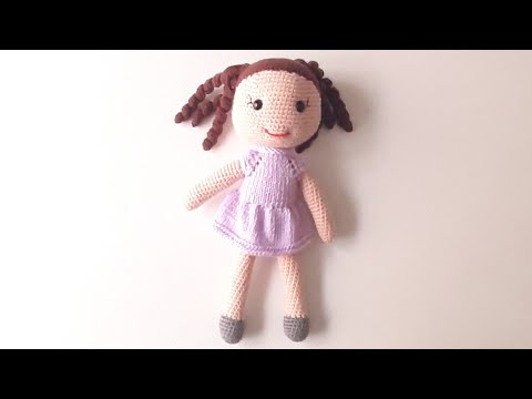 Amigurumi Kız Bebek Yapımı (SON BÖLÜM)