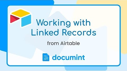How to loop through and expand linked records in Airtable - Create line items in your PDF documents
