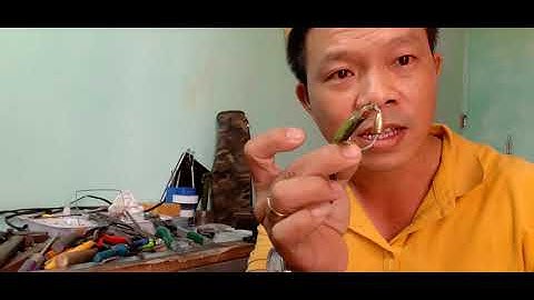 Móc nhái treo bằng lưỡi mồi mềm ar15