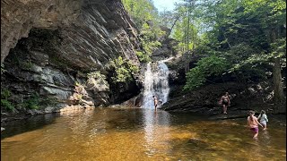 5 WATERFALL CHALLENGE! Hanging Rock State Park NC
