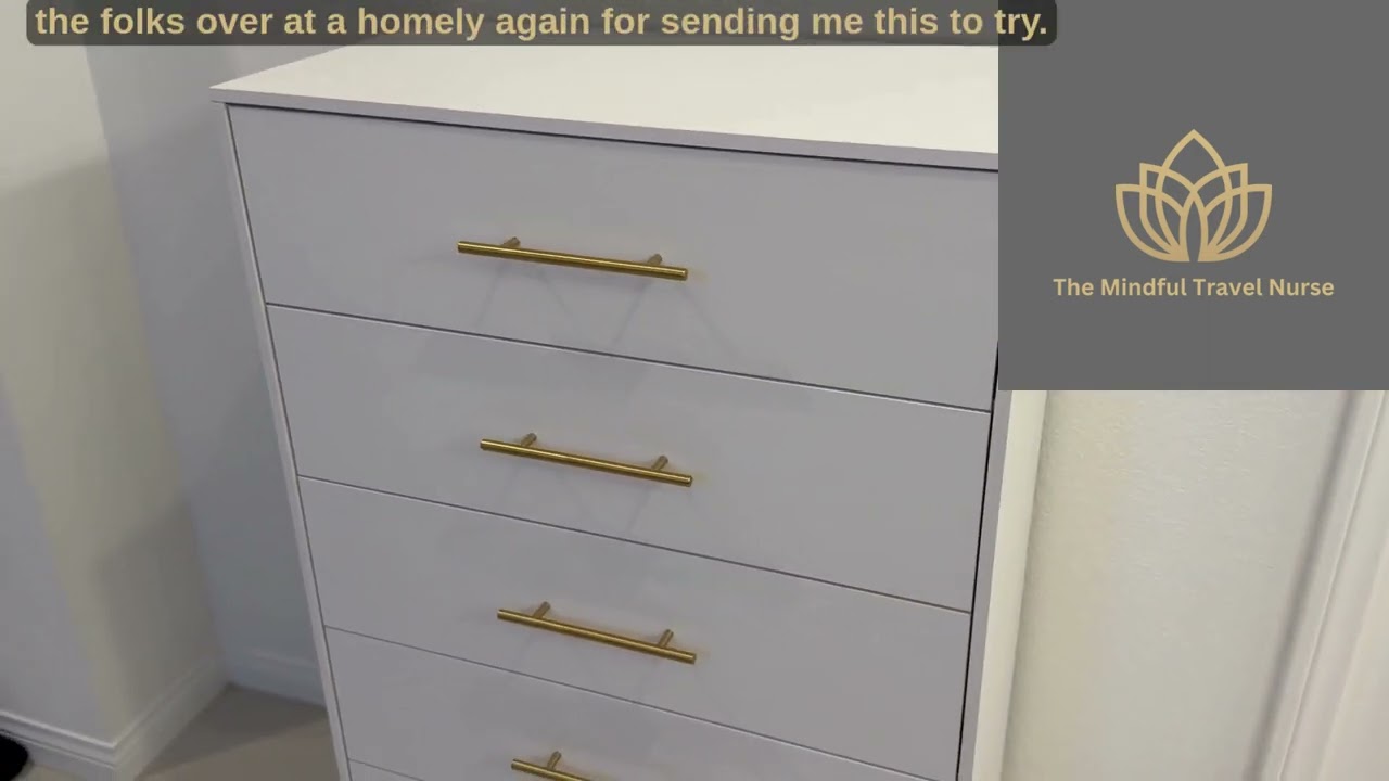 Quick Look at Versatile 5 Drawer Dresser