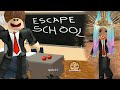 Principal For The Day  ! Roblox High School + Escape Obby Video Game