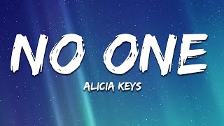 Alicia Keys - No One (Lyrics)