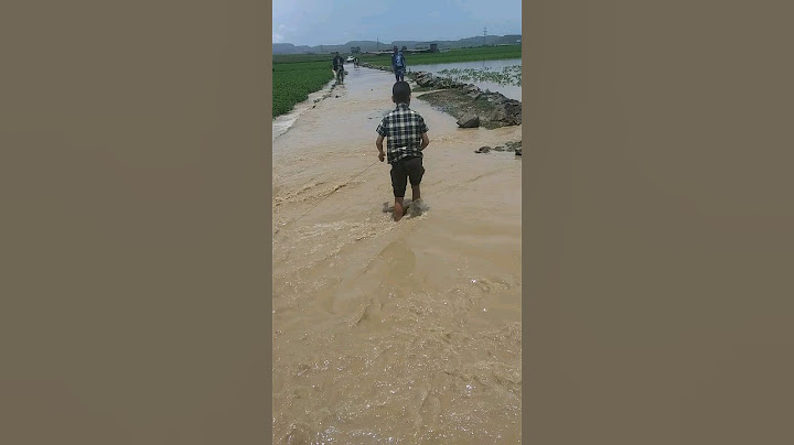 سبحان الله/سيول جارفه تغرق/وديان