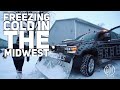 What its like to live in freezing cold states ! Snow plowing vlog