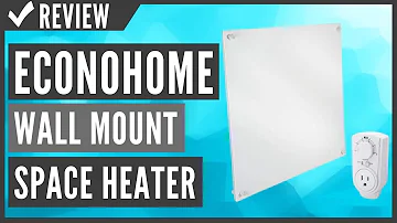 EconoHome Wall Mount Space Heater Panel Review