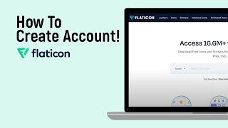How to Create Account on Flaticon Website [easy] screenshot 4