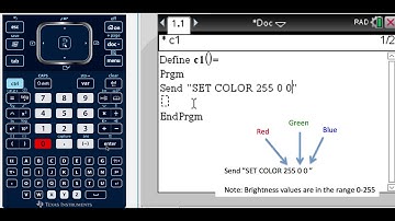 Digital Mood Ring for TI-Nspire 3 Challenge 1 Part 1
