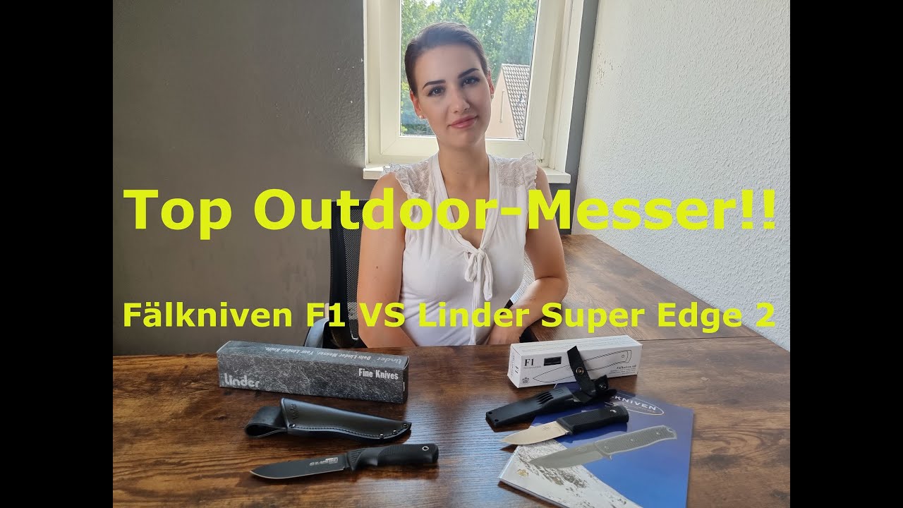 Fällkniven F1 oder Linder Super Edge 2 - die beiden besten Messer für Outdoor Bushcraft Survival