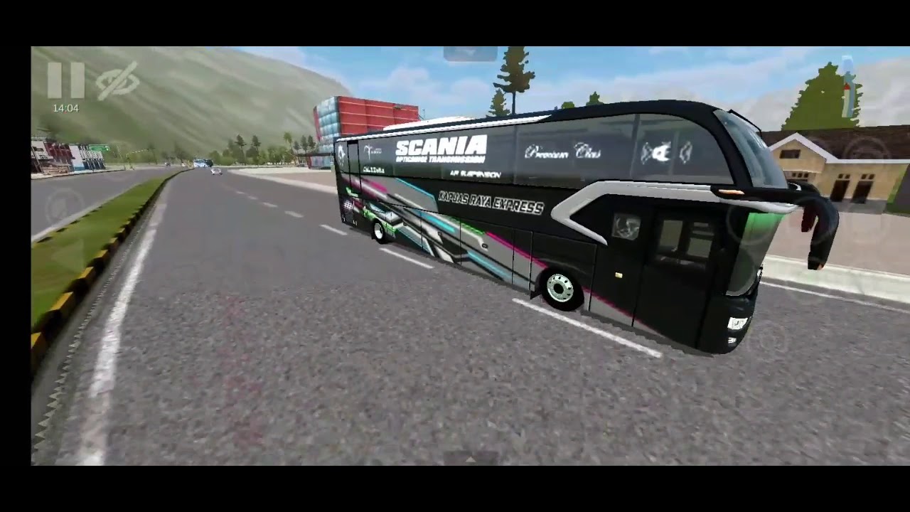 BUSSID AVANTE H9 KAPUAS RAYA EXPRESS || MOD FREE - YouTube