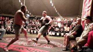 Boom! Boom Butterbean! Ugly Tent Fight BRAWL - Outback Fight Club Australia