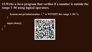 Applying Logical Operators for Conditional Expressions | Q2 Java L3 P2 | SMILE ROAD