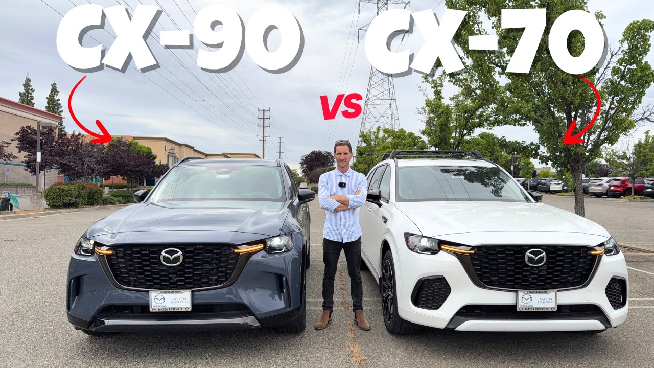 2026 Mazda CX-90 vs CX-70. What is the difference? - YouTube