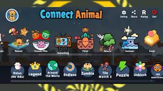 Connect Animal Game offline 2021 screenshot 4