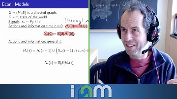 Elchanan Mossel - Some mathematical theorems on agreement and learning in networks - IPAM at UCLA