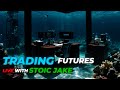 Live futures trading with stoic jake  indices ym nq  05302024  road to profitability