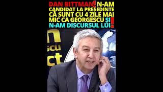 DAN BITTMAN DĂ DE PĂMÂNT CU ACTUALA CLASA POLITICĂ❗😥❤️
