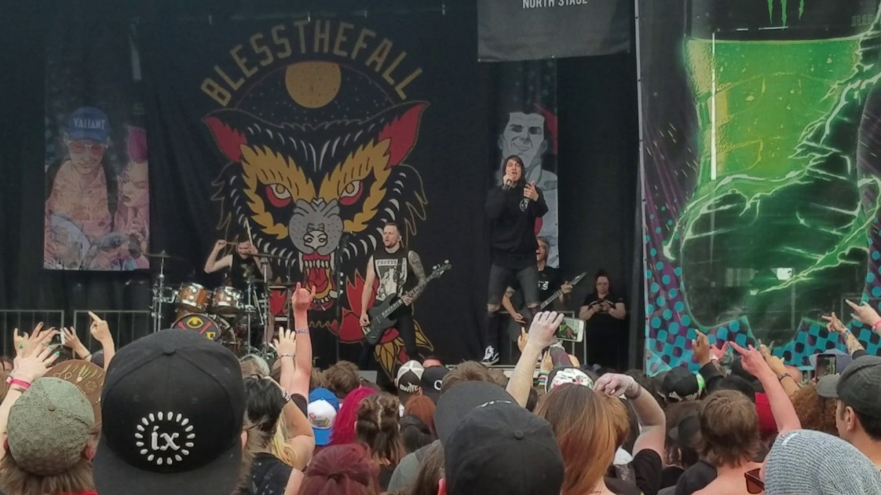 blessthefall warped tour