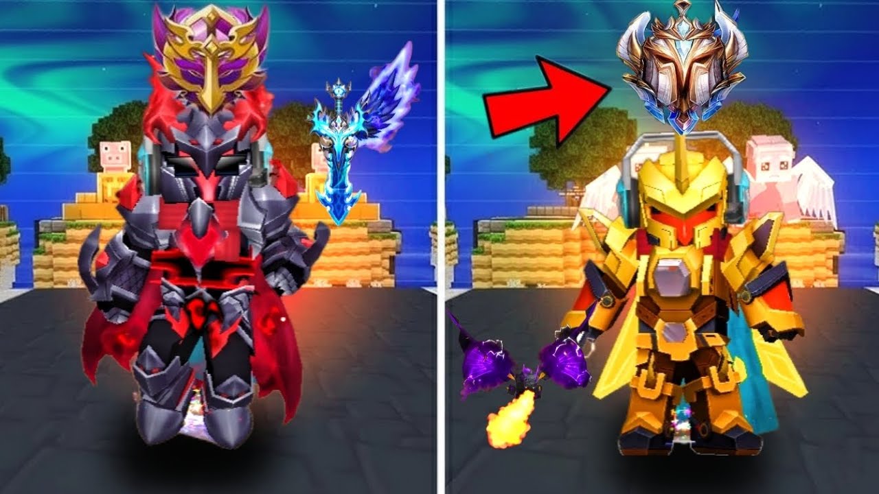 ¡DE NOOB A PRO EN CASA DRAGÓN! 🚀 Blockman Go BedWars 