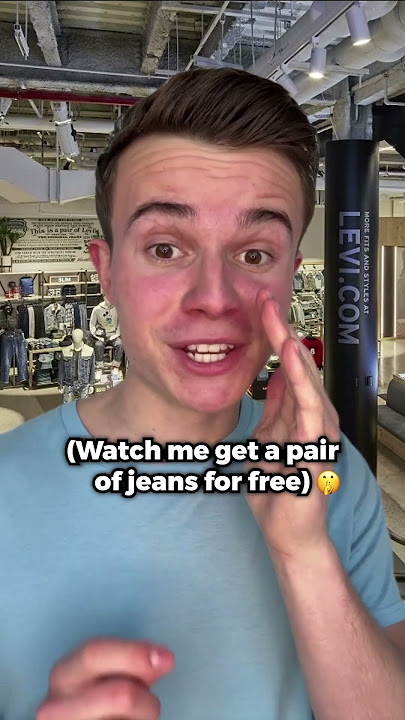 Levi’s Free Jeans Hack! 💵 #savemoney #levis #levisjeans