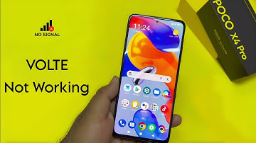 Poco X4 Pro 5G VOLTE Network Problem | VoLTE Network Not Showing in Poco X4 Pro