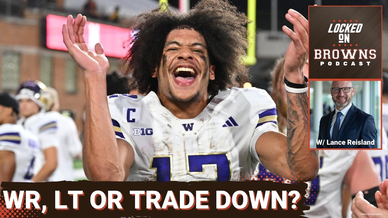 CROSSROADS: Should Cleveland Browns Prioritize Carnell Tate or Monroe Freeling? | Edge A SNEAKY Need CROSSROADS: Should Cleveland Browns Prioritize Carnell Tate or Monroe Freeling? | Edge A SNEAKY Need