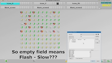 Simatic bugs. Graphic list flashing (WinCC 7.5.1.4)