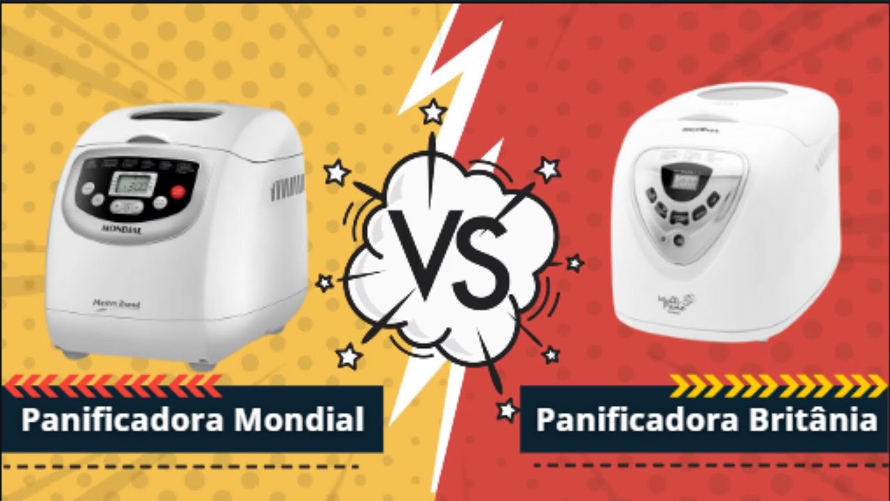 [COMPARAÇÃO] Pão Fresco Todo Dia? Mondial OU Britânia: Qual a Melhor Panificadora?