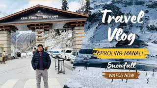 Download Lagu Manali in Winter | Delhi to Manali by Volvo Bus | Snowfall | Manali Tourist Places | Manali Vlog MP3