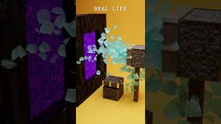 Minecraft Vs Real Life In The Nether