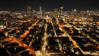 Denver, Colorado at Night | 4K Drone Footage