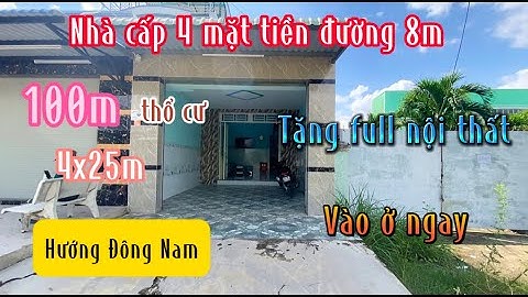 Đất Cần Giuộc Giá Rẻ| Nhà cấp 4 mặt tiền đường DH20 kế bên chợ kinh doanh buôn bán ok.
