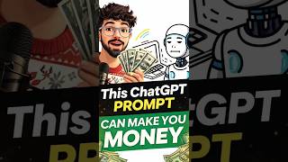 This ChatGPT Prompt Can Make You Money #chatgpt #aitools #makemoneyonline #shorts #gemini