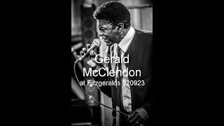 Video thumbnail of "Signed, Sealed, Delivered by Stevie Wonder cover by Gerald McClendon at Fitzgeralds 020923 ProAudio3"