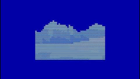 voxel 1k intro for Amstrad CPC