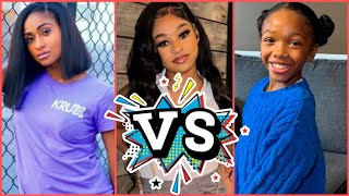 Moments with Bella Bliss VS Bad Kid Macei VS Kinigra Deon Lifestyle Comparison Interesting Facts